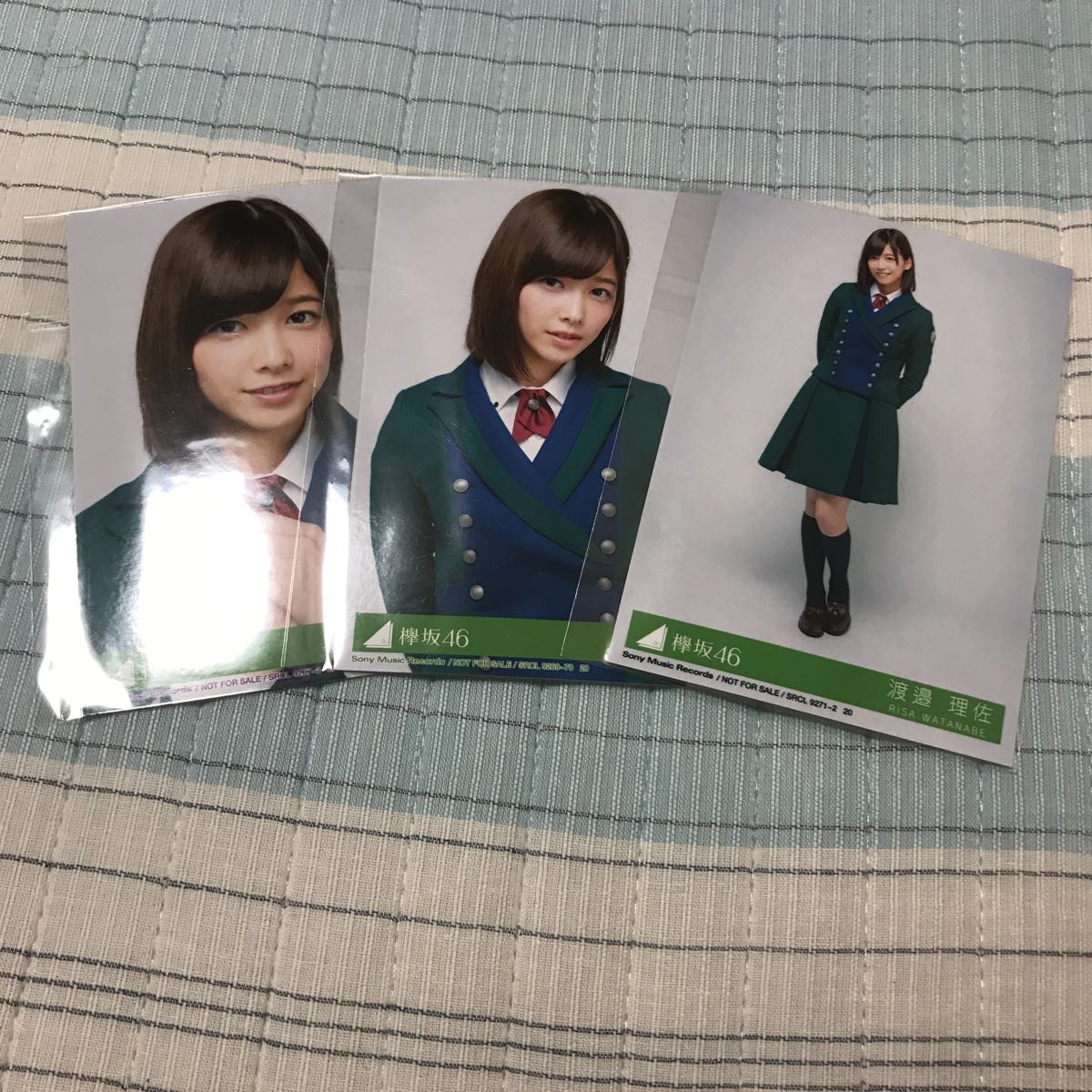 欅坂46 [二人セゾン] 告知用ポスター 欅坂46 未開封 同梱