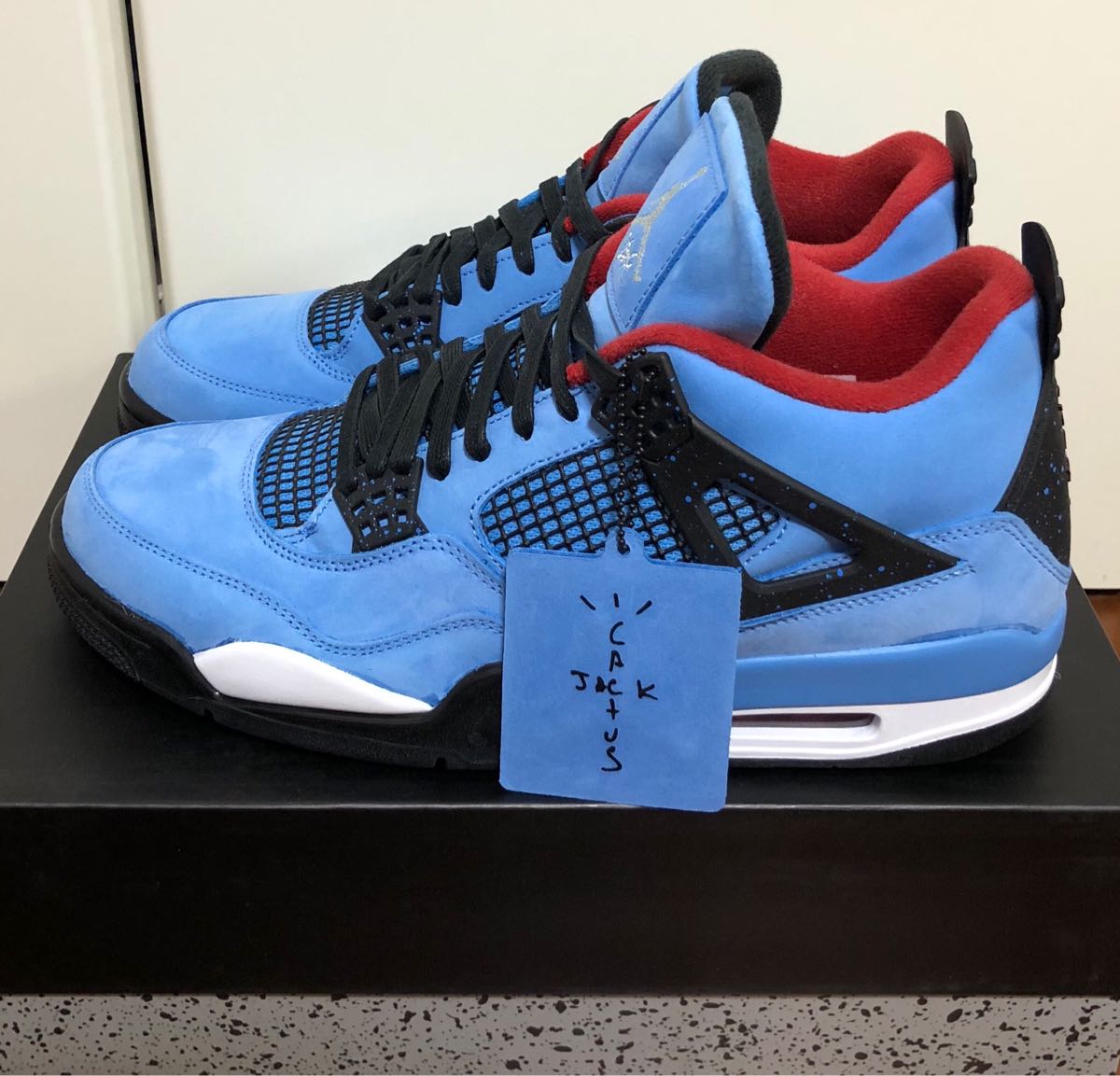 NIKE AIR JORDAN 4 RETRO TRAVIS SCOTT US11 SNKRS THE TEN OFF WHITE FRAGMENT 95