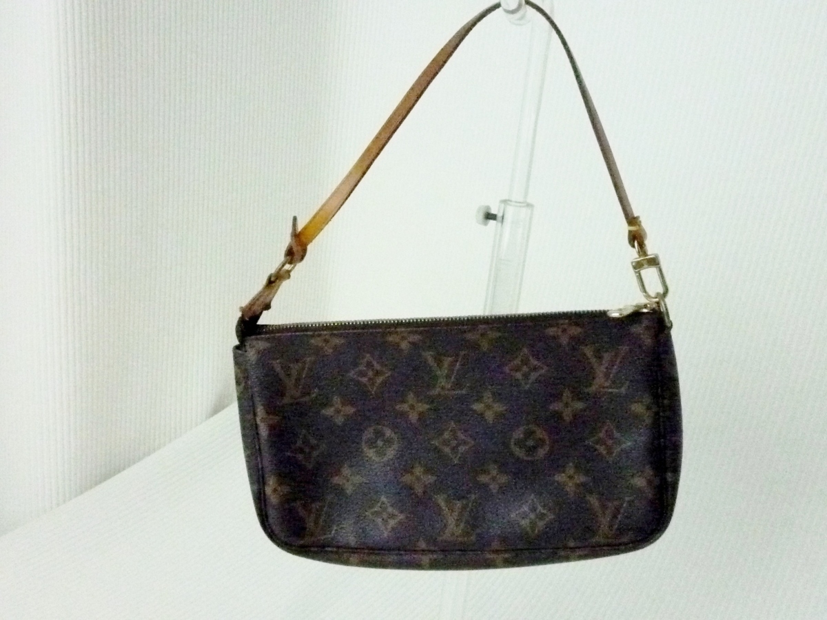 数量限定，最新作 1円 ルイヴィトン アクセサリーポーチ ポシェットアクセソワール モノグラム ブラウン M51980(ポーチ)｜売買されたオークション情報、yahooの商品情報をアーカイブ公開 - オークファン かばん、バッグ