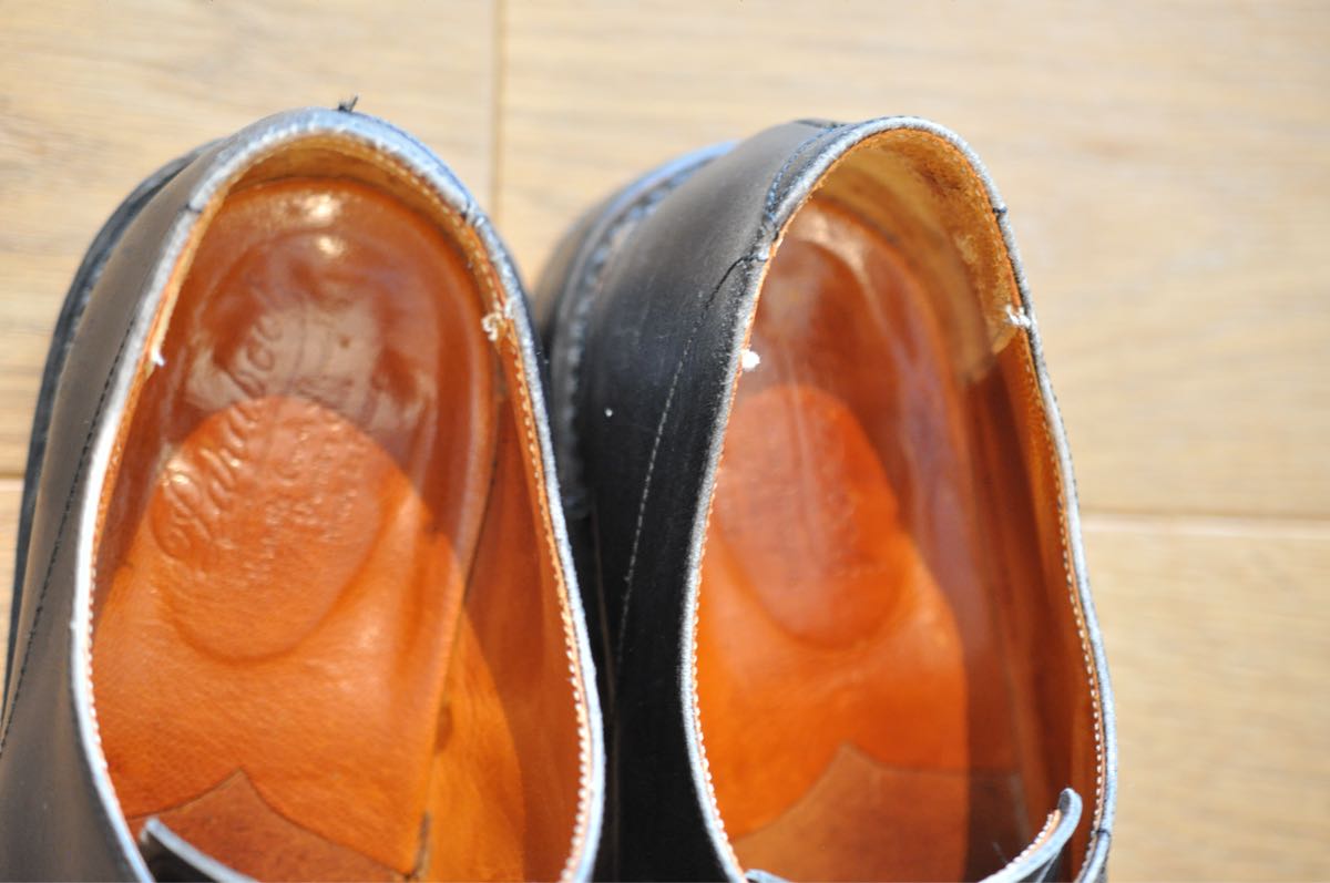 パラブーツ Paraboot】 中古 AVIGNONアヴィニョン 外羽根 Vチップ 