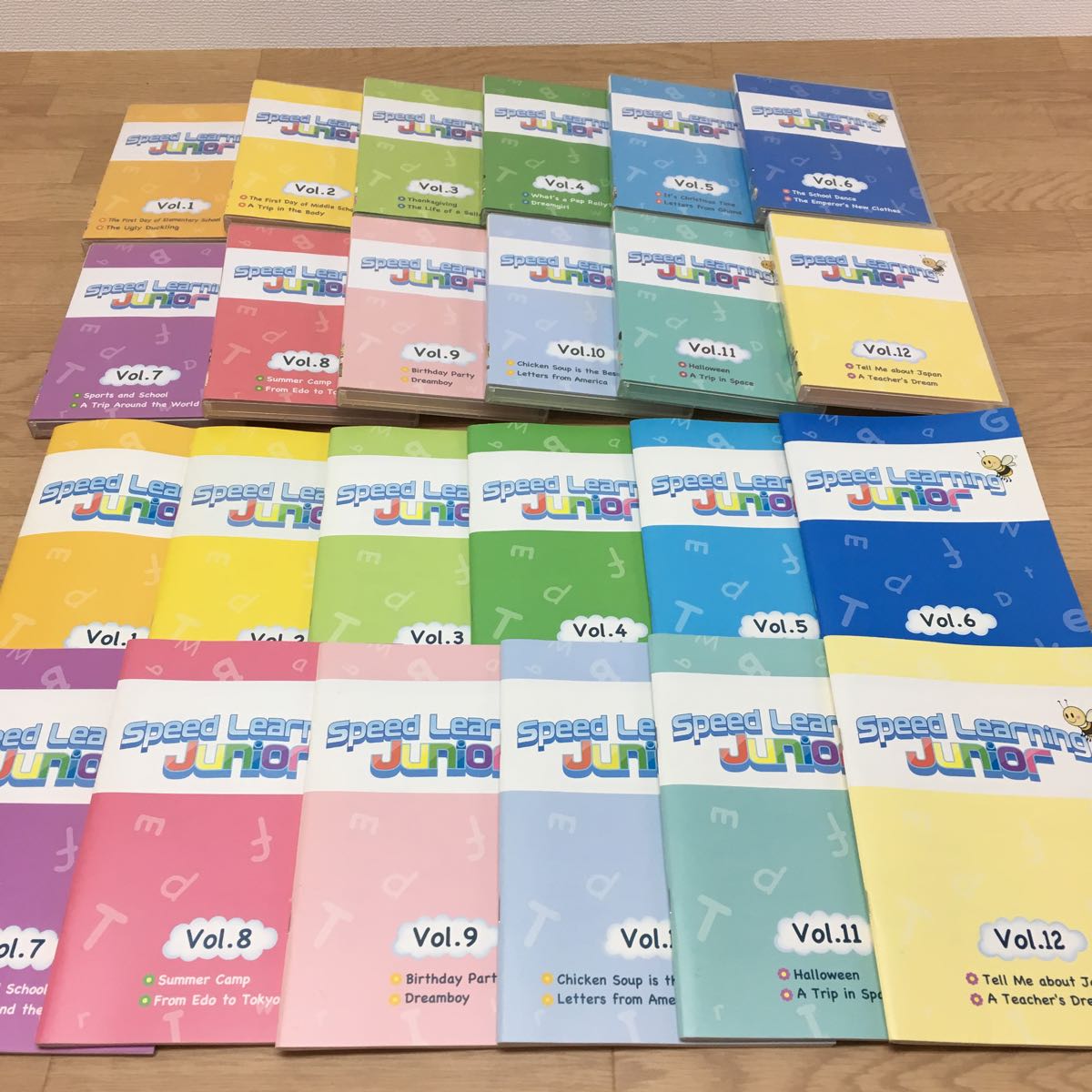 エスプリライン□スピードラーニングジュニア□12巻セット【MKY29A 