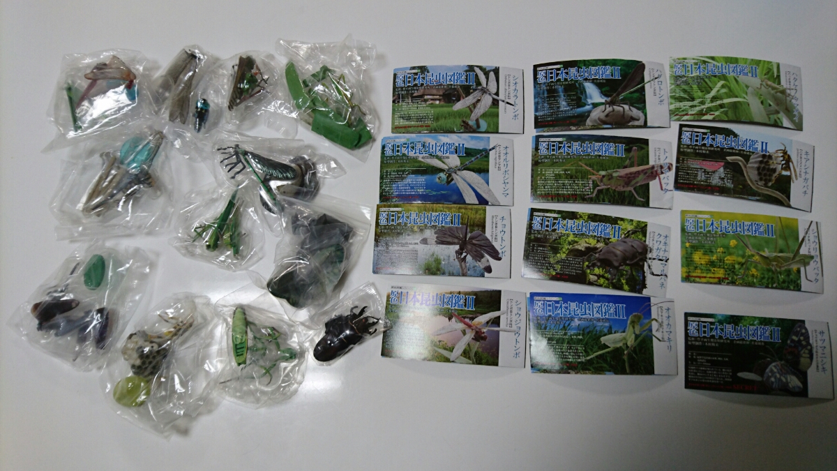 原色日本昆虫図鑑Ⅱ 全12種 未開封 フルコンプ 原色日本昆虫図鑑シリーズ