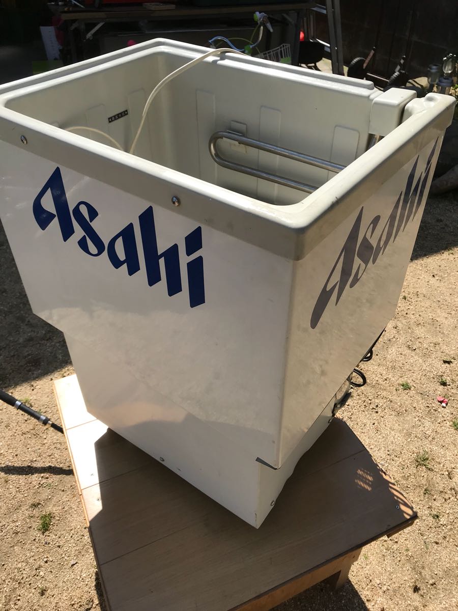 ASAHI ドリンククーラー 100ｖ 業務用 BBQ 夏祭り_1