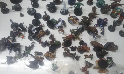 ダンジョンズ&ドラゴンズ D&D ミニチュア 約100個 大量セット 各種 