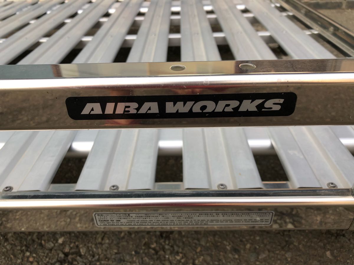 AIBA WORKS アイバワークス ルーフラック 120cm×130cm×15cm アルミ