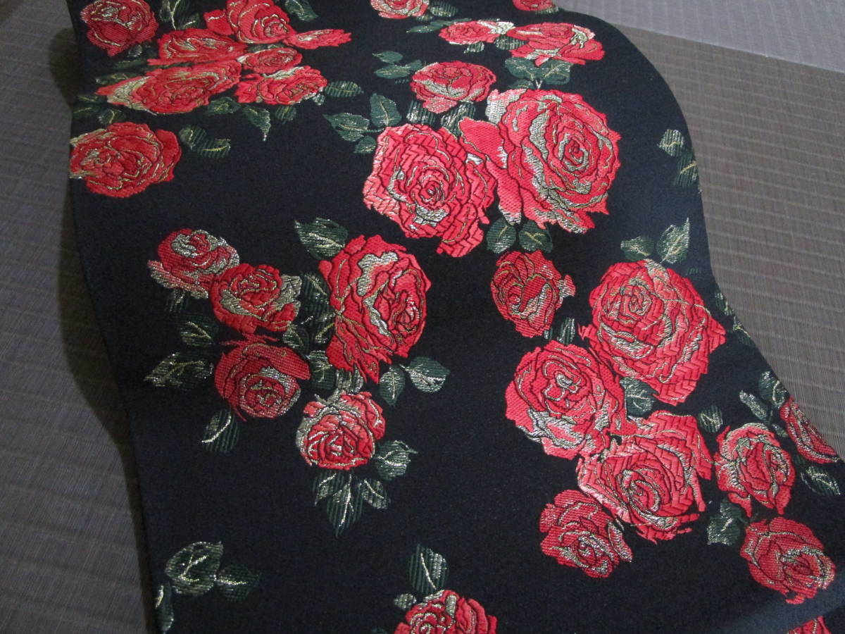 帯匠洛都】 美術コレクト 四季草花文の袋帯 中古 美品 【公式通販】
