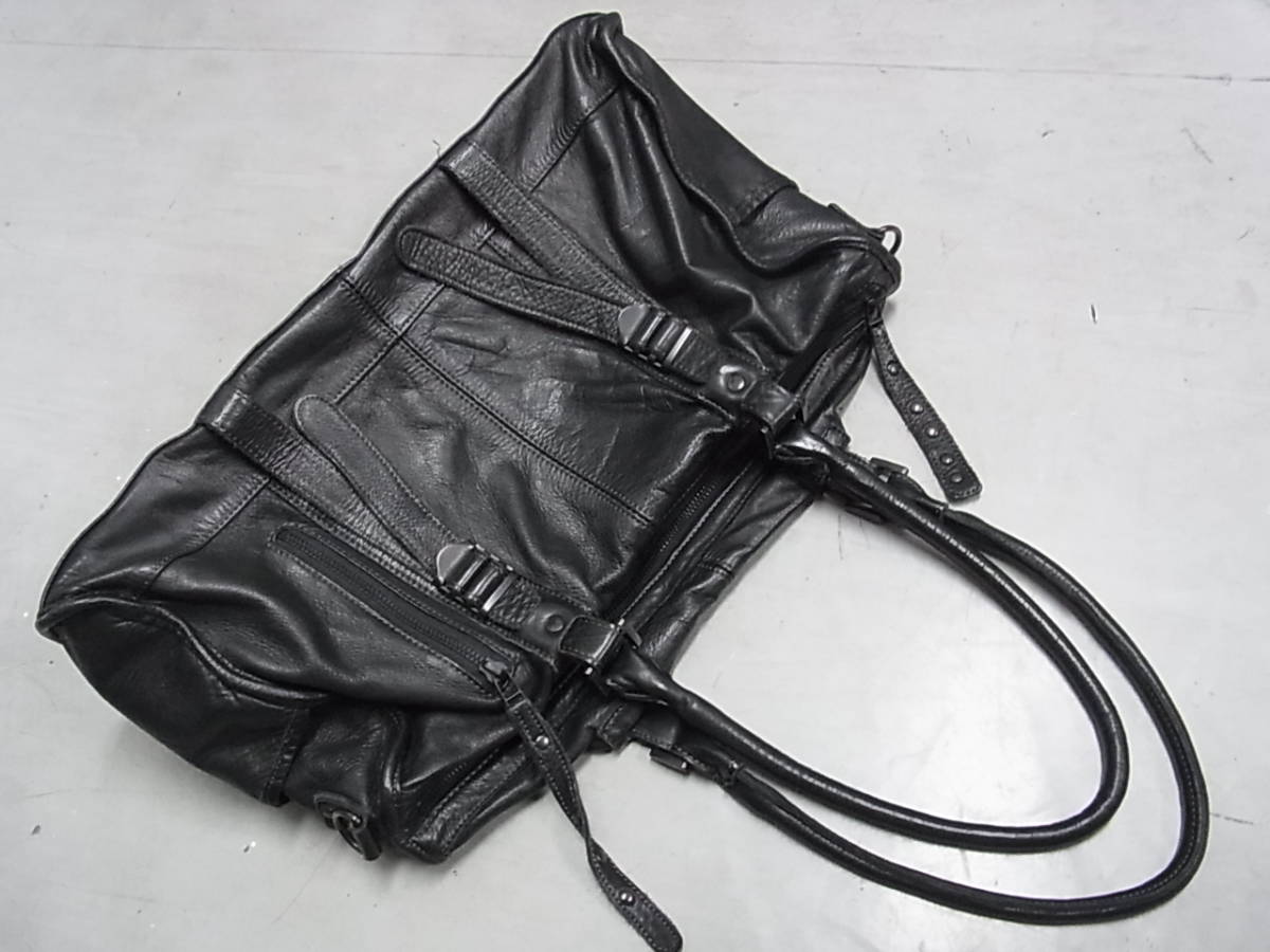 DECADE Oiled Cow Leather ディケイド オイルド カウ レザー ボストン