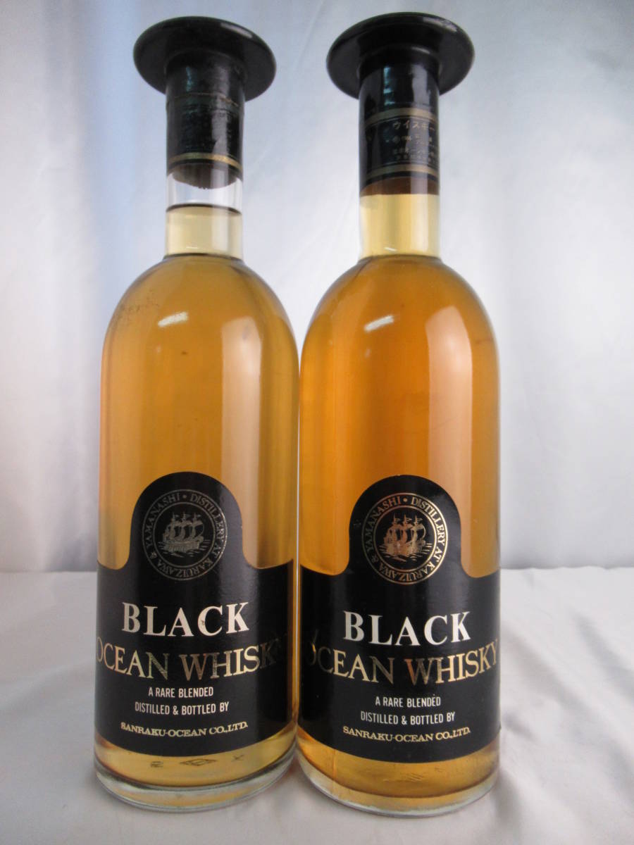 OCEAN WHISKY BLACK オーシャン ウイスキー 1級 ブラック 三楽 720ml