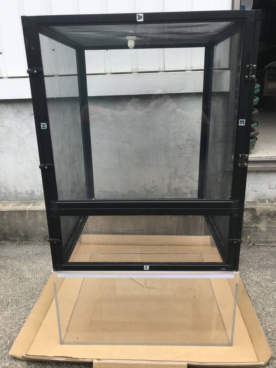 ★★レプティブリーズＳ+水槽Ｂ　カメレオン等の飼育にいかが★★