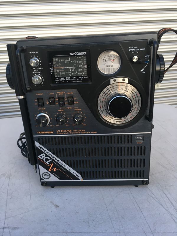 珍品☆東芝トライエックス☆RP-2000F☆BCLラジオ☆TRY-X2000☆貴重