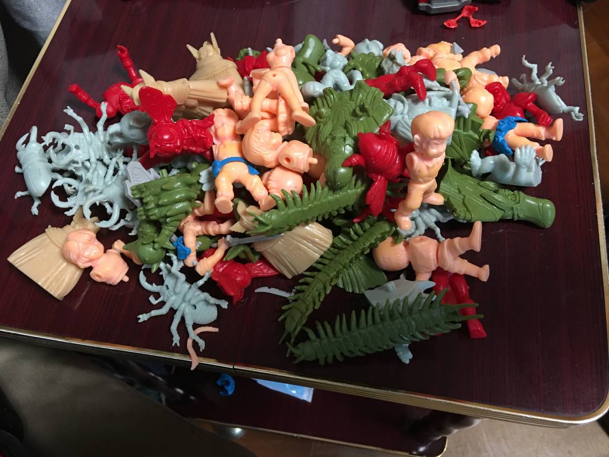 甲竜伝説ヴィルガスト 消しゴムフィギュア用プラ武器まとめ 甲竜伝説