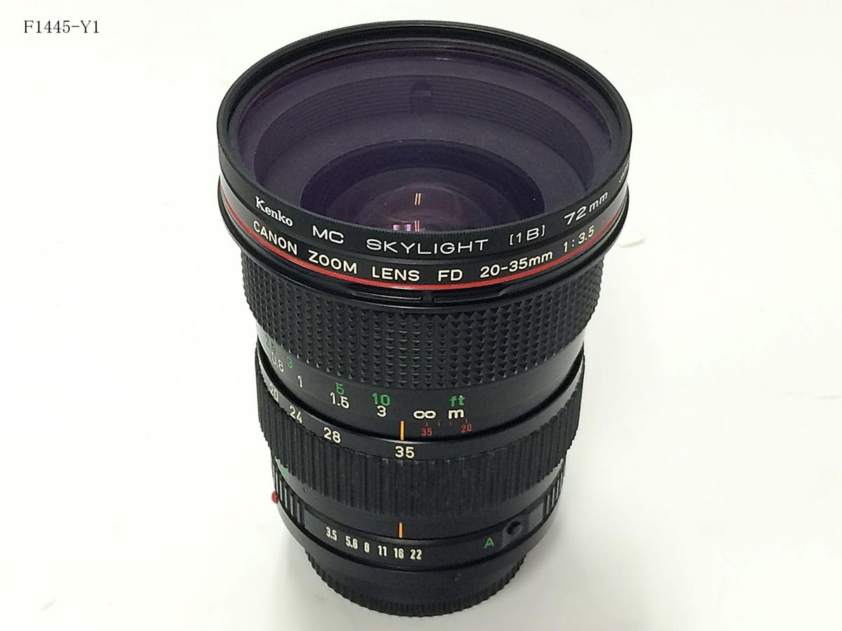 Canon ☆CANON キャノン ZOOM FD 20-35mm 1:3.5 L 一眼レフ カメラ 