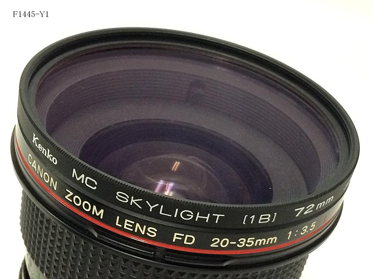 Canon ☆CANON キャノン ZOOM FD 20-35mm 1:3.5 L 一眼レフ カメラ 