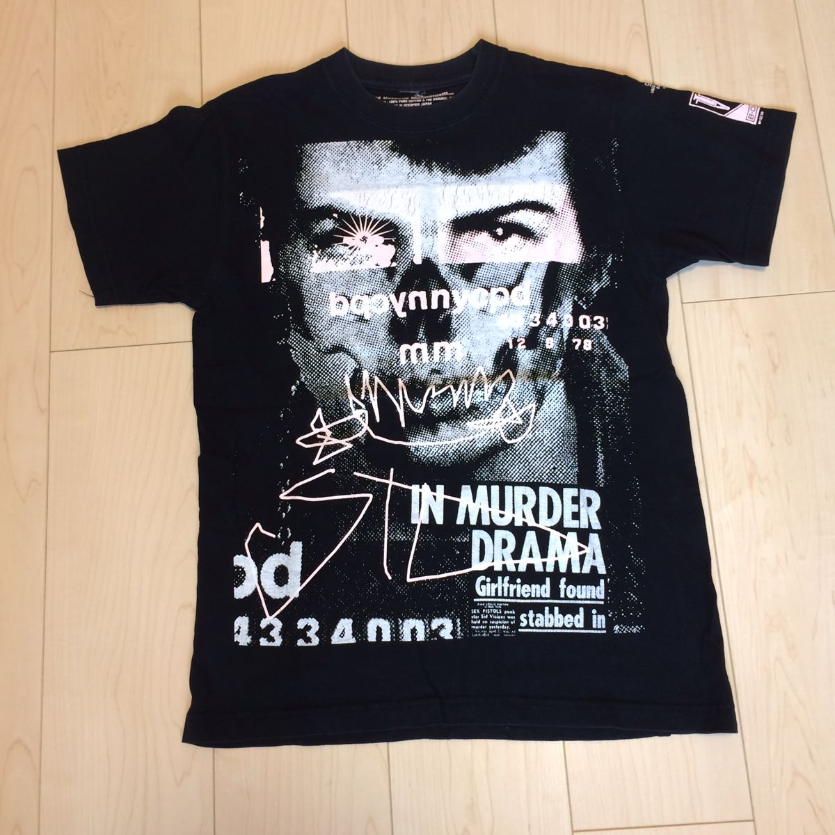 STLTH シドヴィシャスTEE ② ステルス GISM 横山サケビ氏 Sサイズ 
