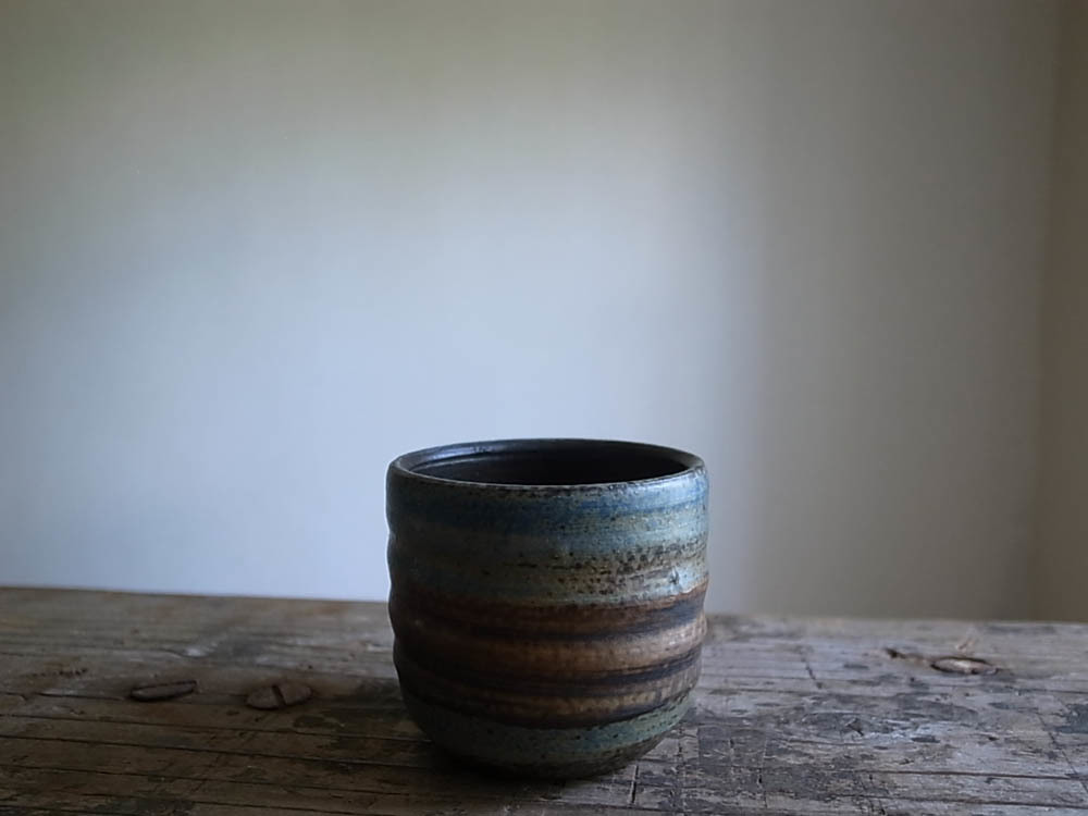 OKURA 大倉陶園瑠璃釉 金銀蝕 カトレア 花瓶 (大) FNC04036 大倉陶器