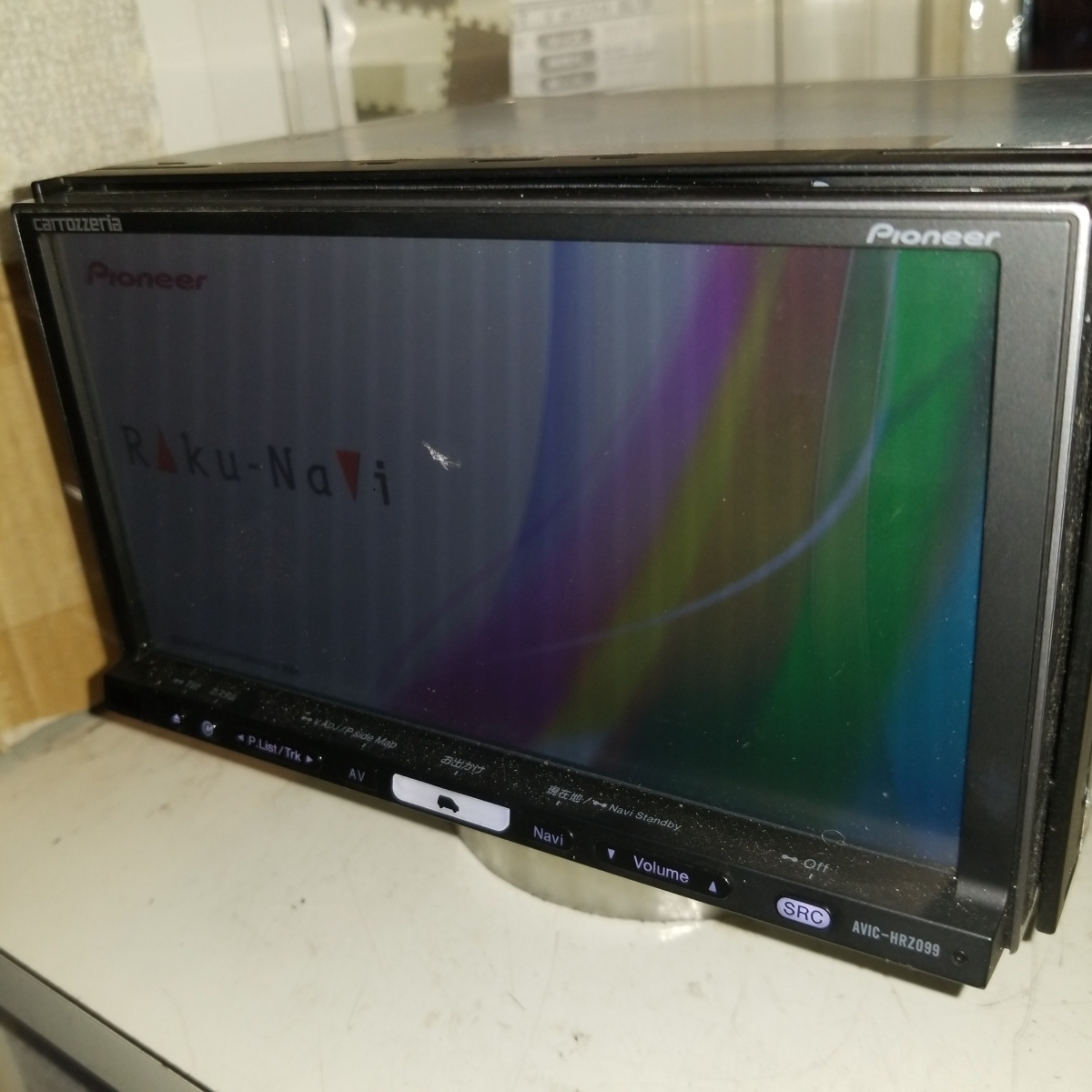 AVIC-HRZ099 カロッツェリア 地デジ 地図データ ナビ HDD 2008年