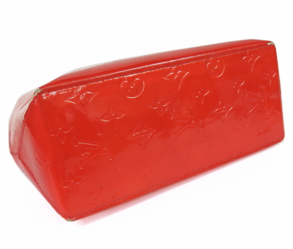 ルイヴィトン ヴェルニ リードPMハンドバッグ赤系LOUIS VUITTON レッド