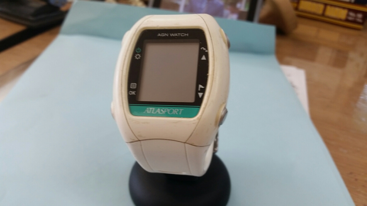 アトラス　スポーツ　ゴルフナビ　WATCH　時計型
