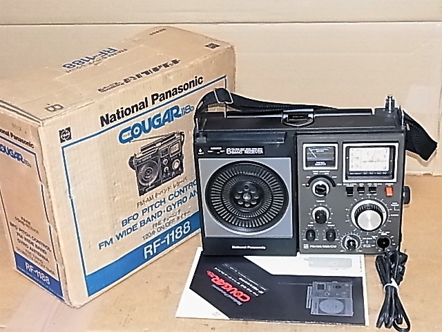 National Panasonic 【RF-1188】程度良好 動作です 元箱有ります 中古品 18070715 