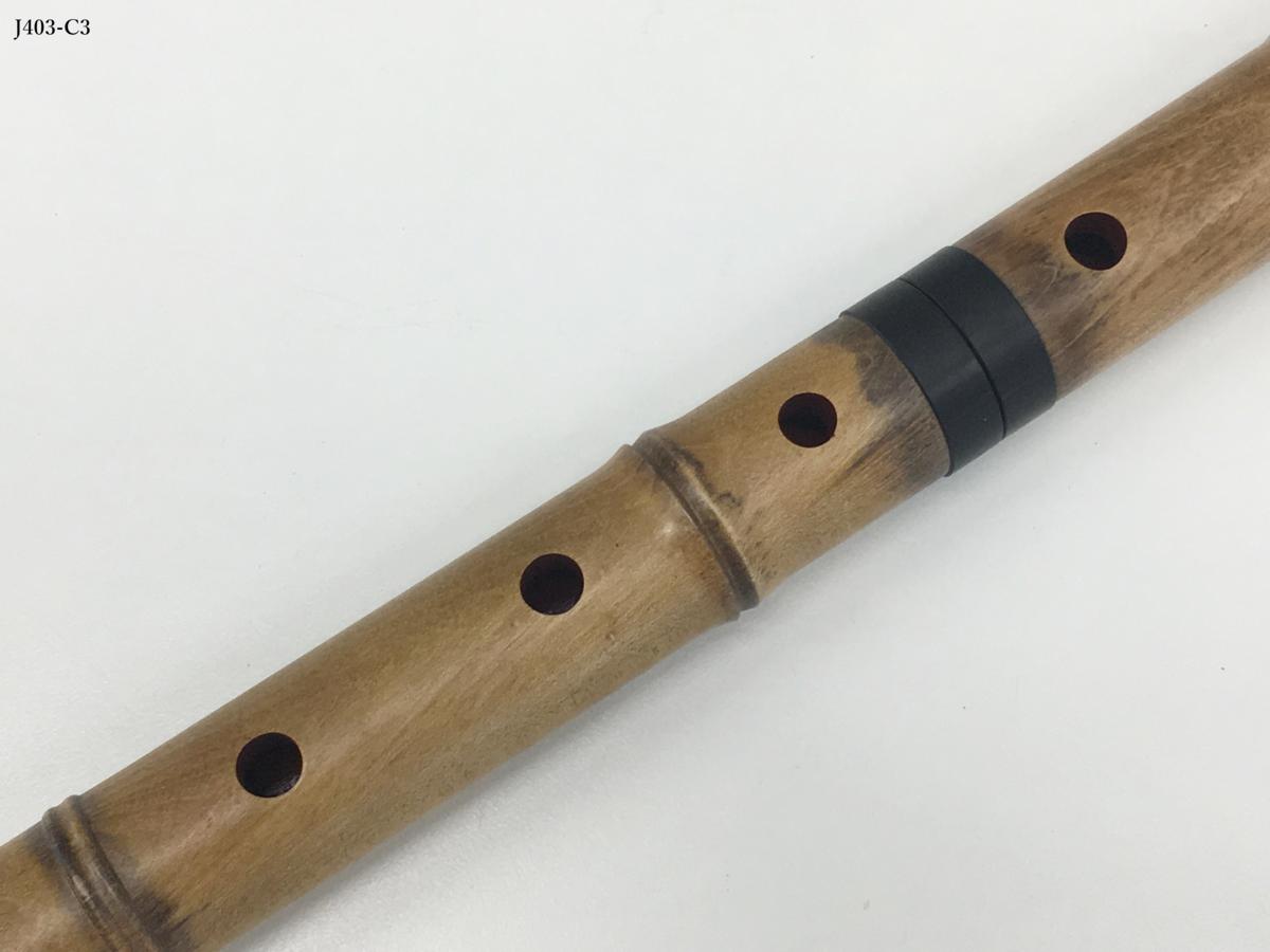尺八 和楽器 縦笛 楽器 尺八 一尺八寸 在銘 富山