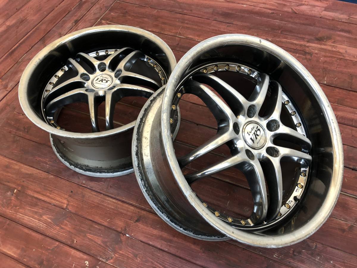 ◇◇マナレイスポーツ VR-5 ・18x8.5j+35 114.3-5h ハブ径73mm 2
