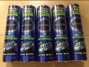 サクセス 薬用育毛トニック 微香性 ハーバルシトラスの香り 新品 １８０g ５本 / リアップ スカルプD 抜け毛予防