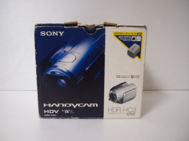 ソニー HDR-HC3 (ジャンク品) ジャンク ソニーHDビデオカメラ HDR-HC3