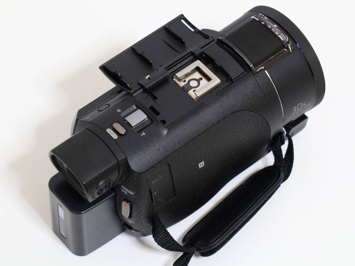 ☆美品☆ ソニー SONY HANDYCAM FDR-AX55 ビデオカメラ 4K対応 ☆付属 