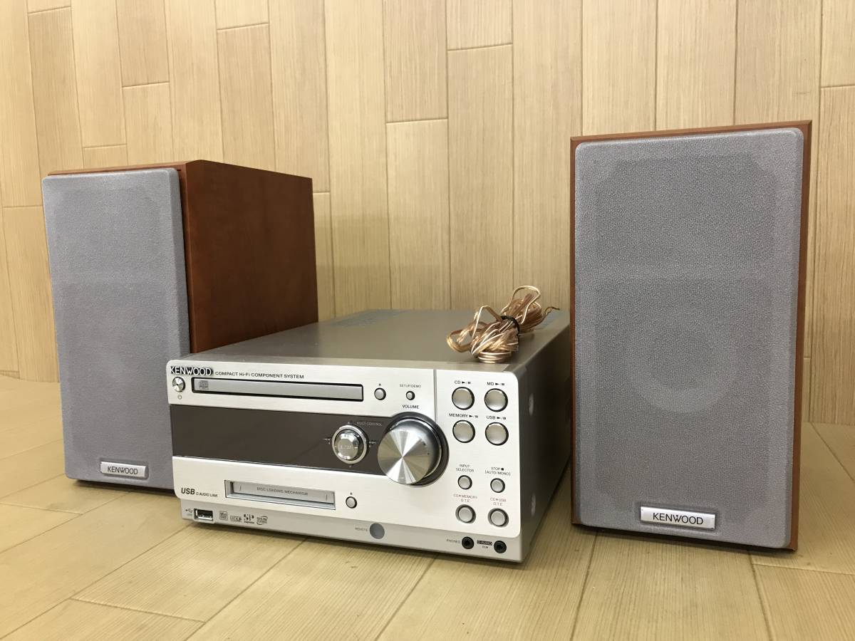 I # KENWOOD CD/MDコンポ RD-UDA77 ケンウッド 動作確認済み RD-UDA77