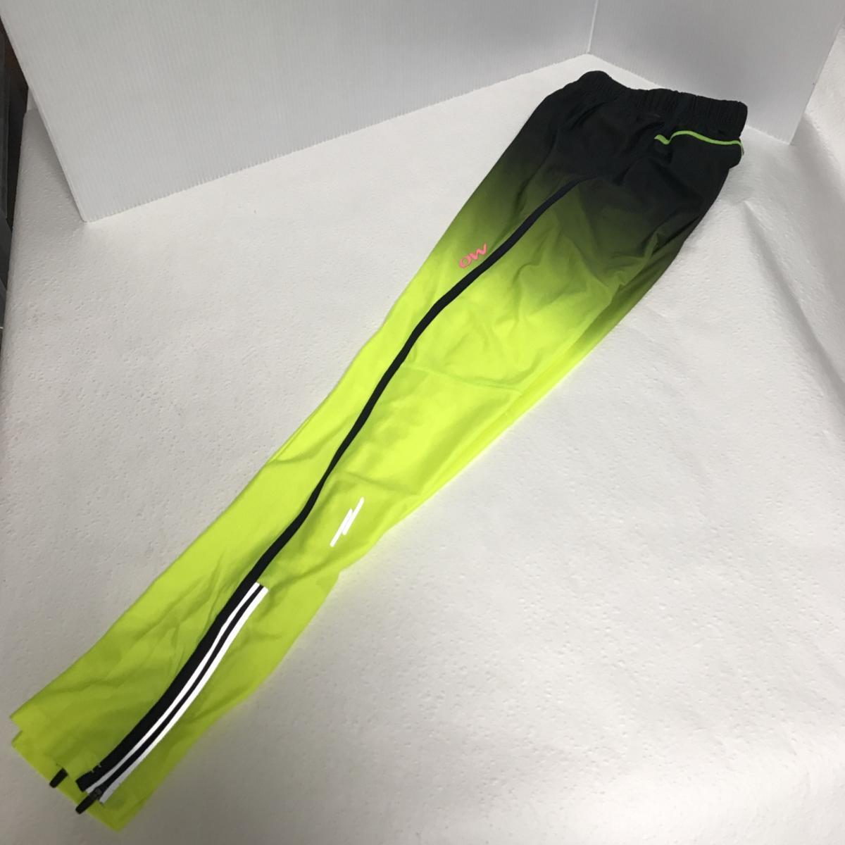 タグ付き新品　☆ワンウェイ　ロングトレーニングタイツ　レディース　Sサイズ　ブラック×イエロー　ONEWAY