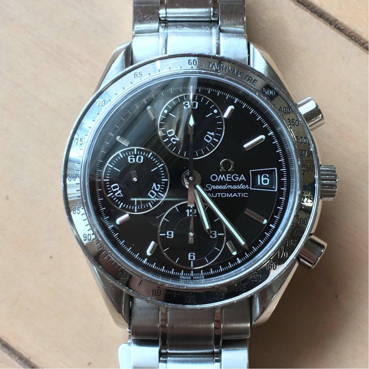 美品 正規品 オメガ OMEGA 3513.50 スピードマスター 自動巻き 