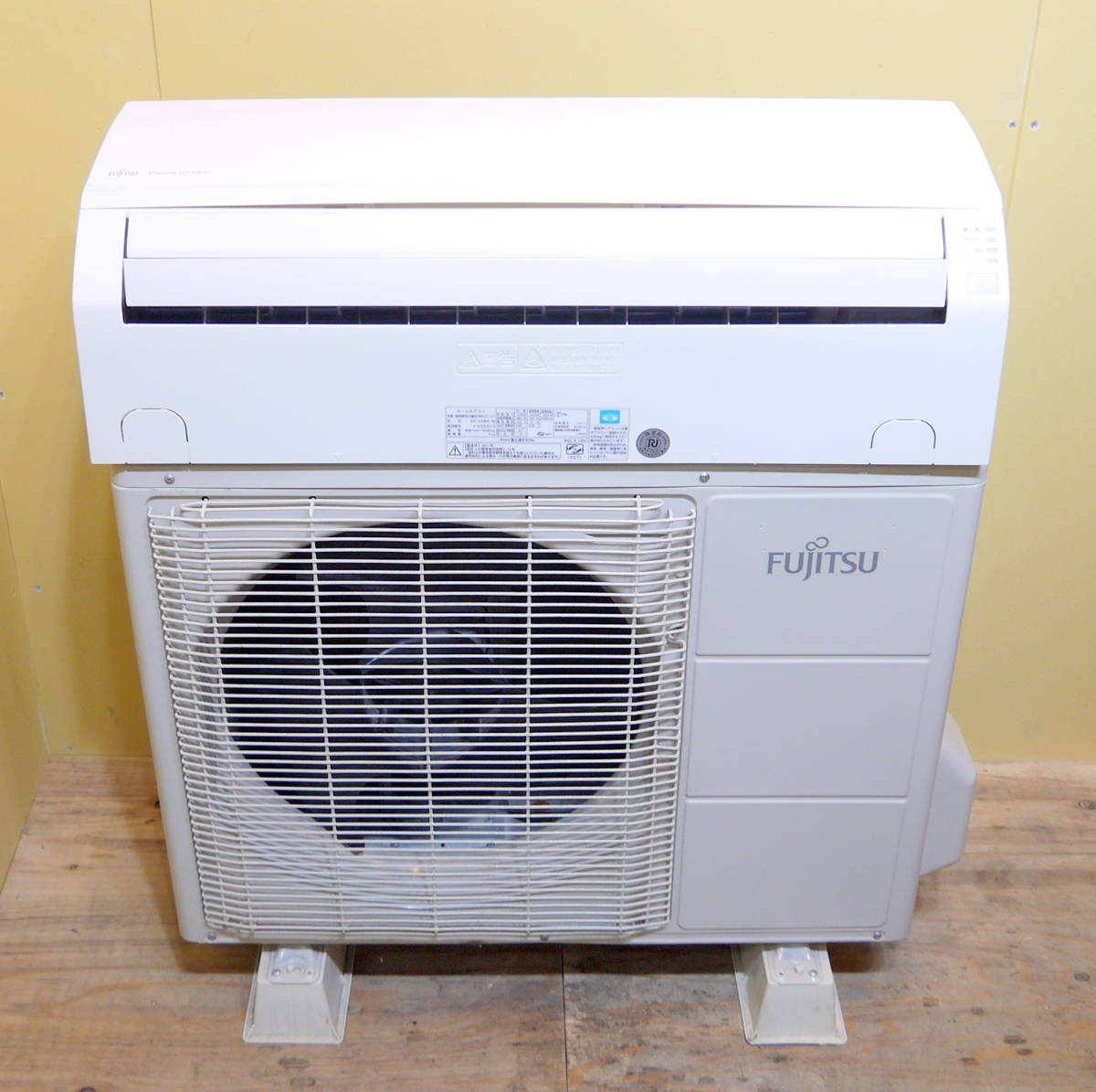 直接可 近隣格安配送 富士通 FUJITSU 冷暖房 エアコン AS-J28V-W 10畳 