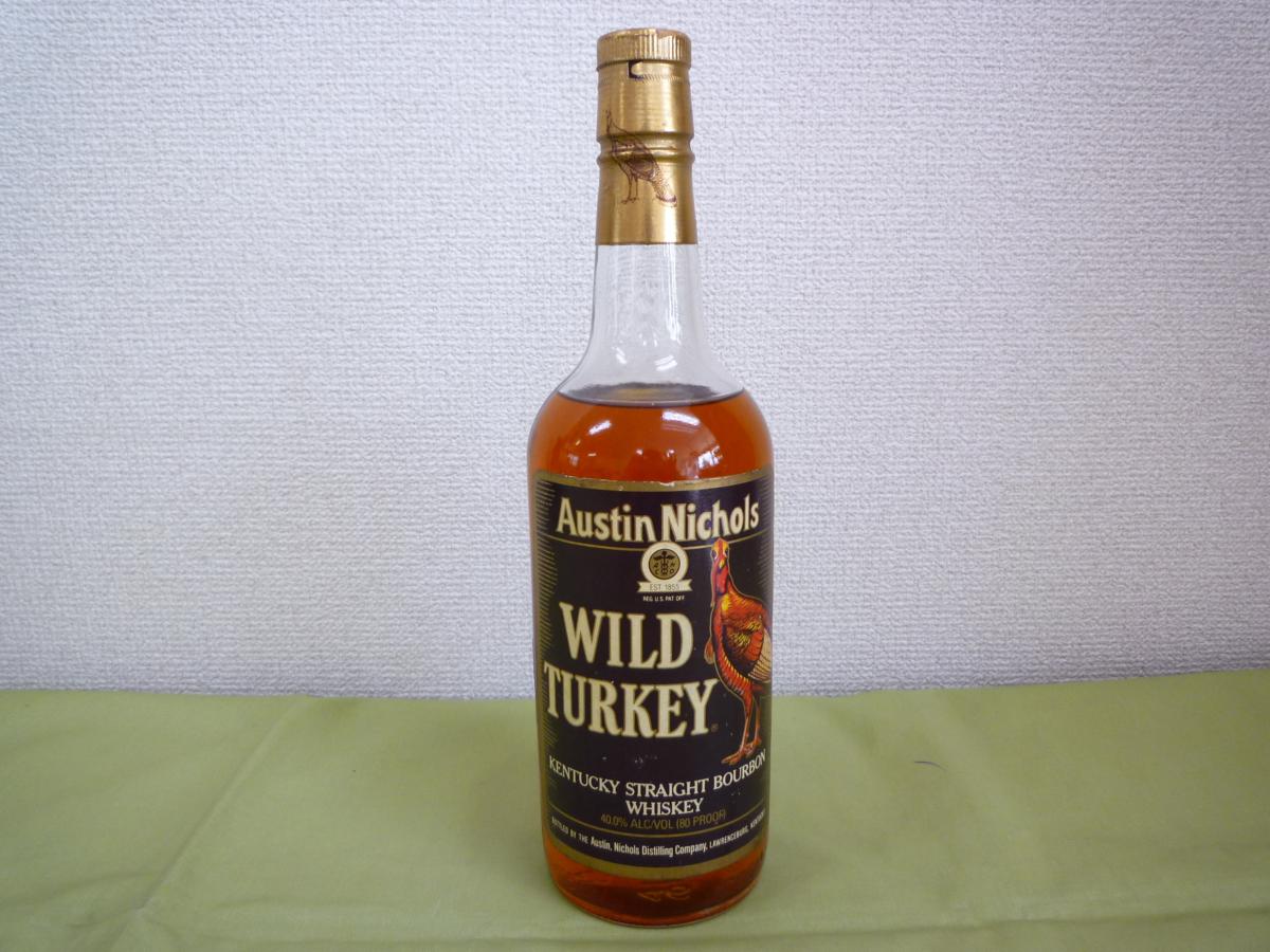 ☆古酒☆WILD TURKEY/ワイルドターキー ブラウンラベル バーボン