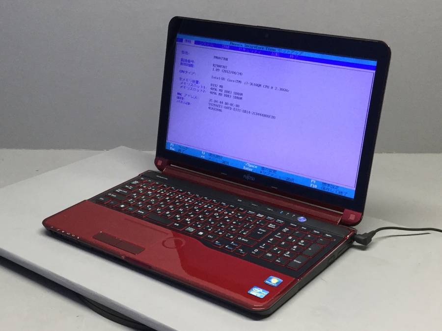 LIFEBOOK AH77⁄H FMV 富士通 : FUJITSU Garnet FMVA77HR Fujitsu AH