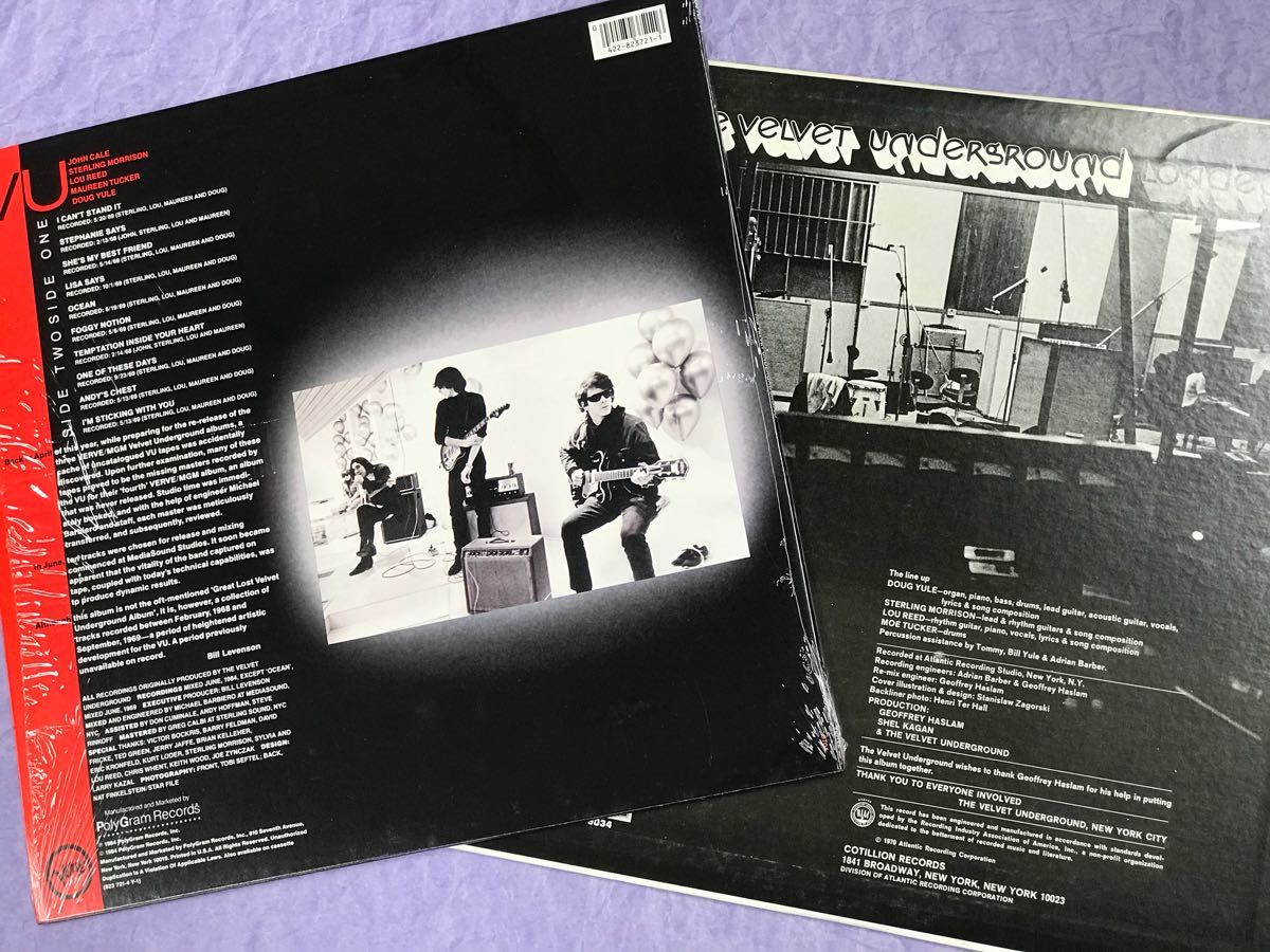 The Velvet Underground 　LPレコード　「LOADED」日本盤・「VU」アメリカ盤　2枚セット Velvet Underground The Nico, Lp vinyl