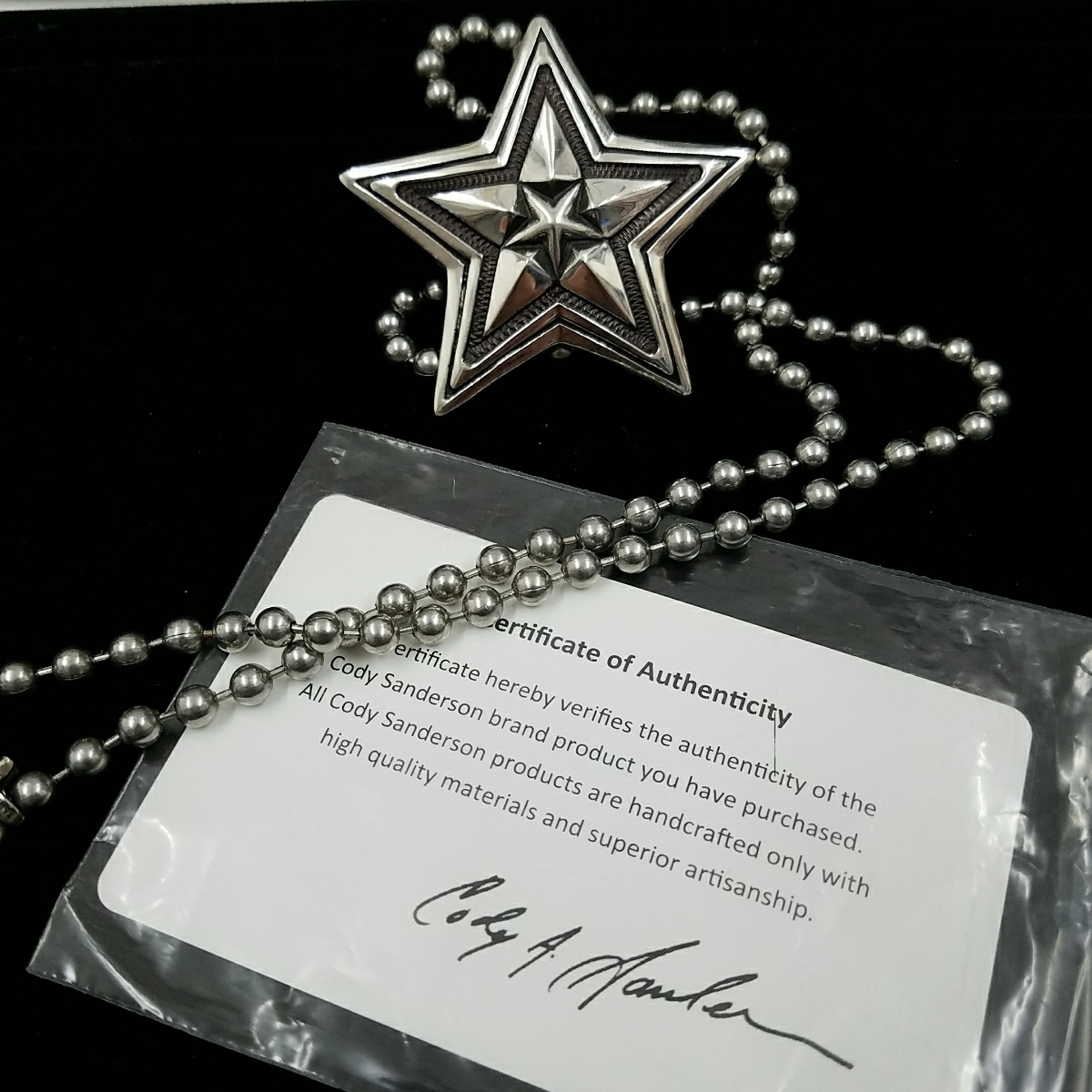 Star CODY SANDERSON コディサンダーソン in star リング Depp Tiny