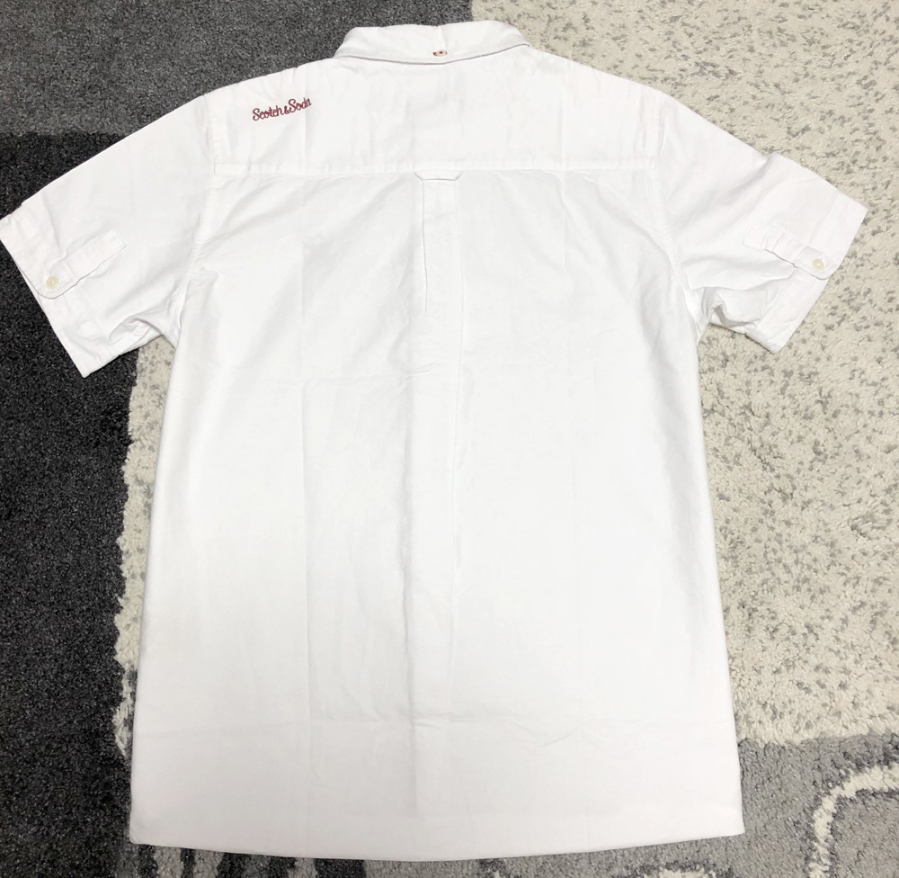*新品 即納*オランダ scoth&soda スコッチ&ソーダ オックスフォード ロゴワッペン刺繍メンズ半袖シャツ L　送360円～　白 SCOTCH&amp;SODA(スコッチアンドソーダ) – GQ ブランド通販のBUYMA Soda(スコッチアンドソーダ)の商品一覧 ブランド通販