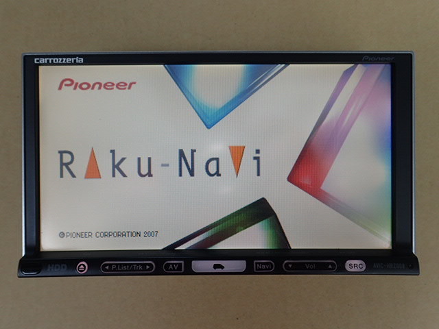 カロッツェリア HDDナビ AVIC－HRZ008
