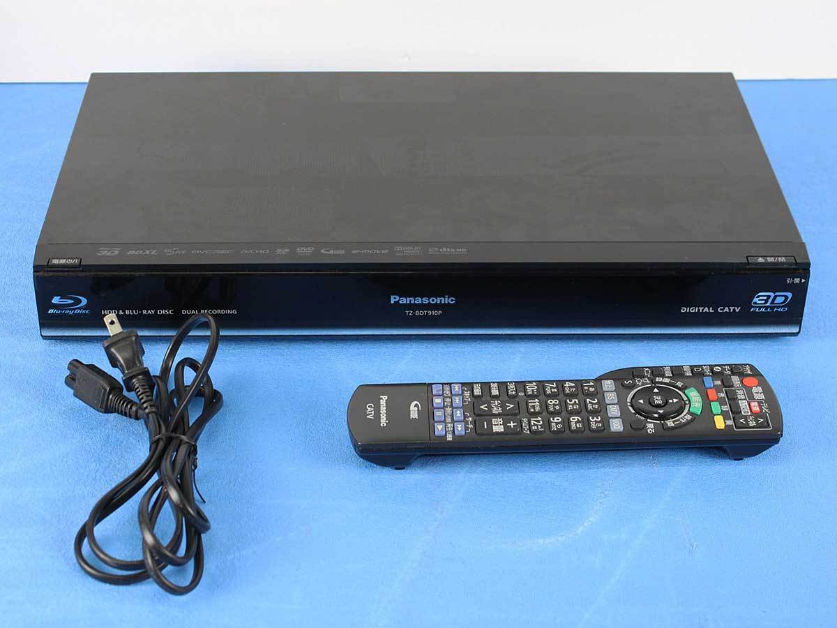 【SALE，安い】 お買い得 訳あり品 Panasonic TZ-BDT910P ブルーレイ HDD500GB内蔵 録画OK CATV セットトップボックス 地デジチューナー ケーブル S072709(地上デジタルチューナー)｜売買されたオークション情報、yahooの 地上デジタルチューナー