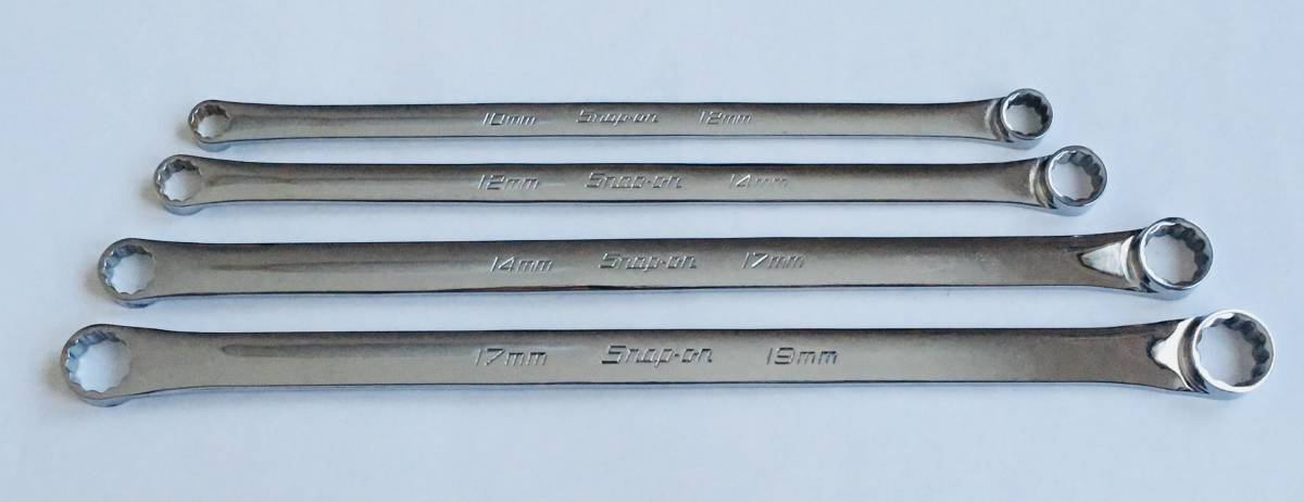 スナップオン Snap-on | ロングストレートメガネレンチ4本セット 公式