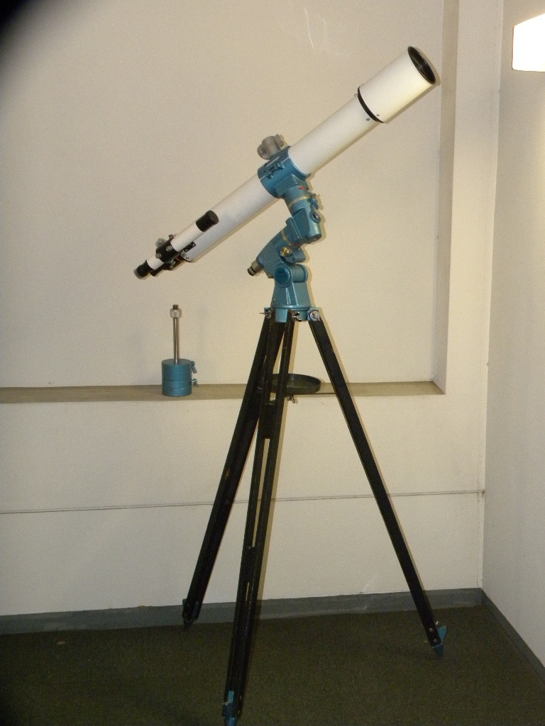 【五藤光学研究所】Mark-X EQUATORIAL 天体望遠鏡 8cm赤道儀 2枚玉セミアポクロマート 一式まとめてセット SL-5 SLIK TRIPOD 雲台 現状品_1