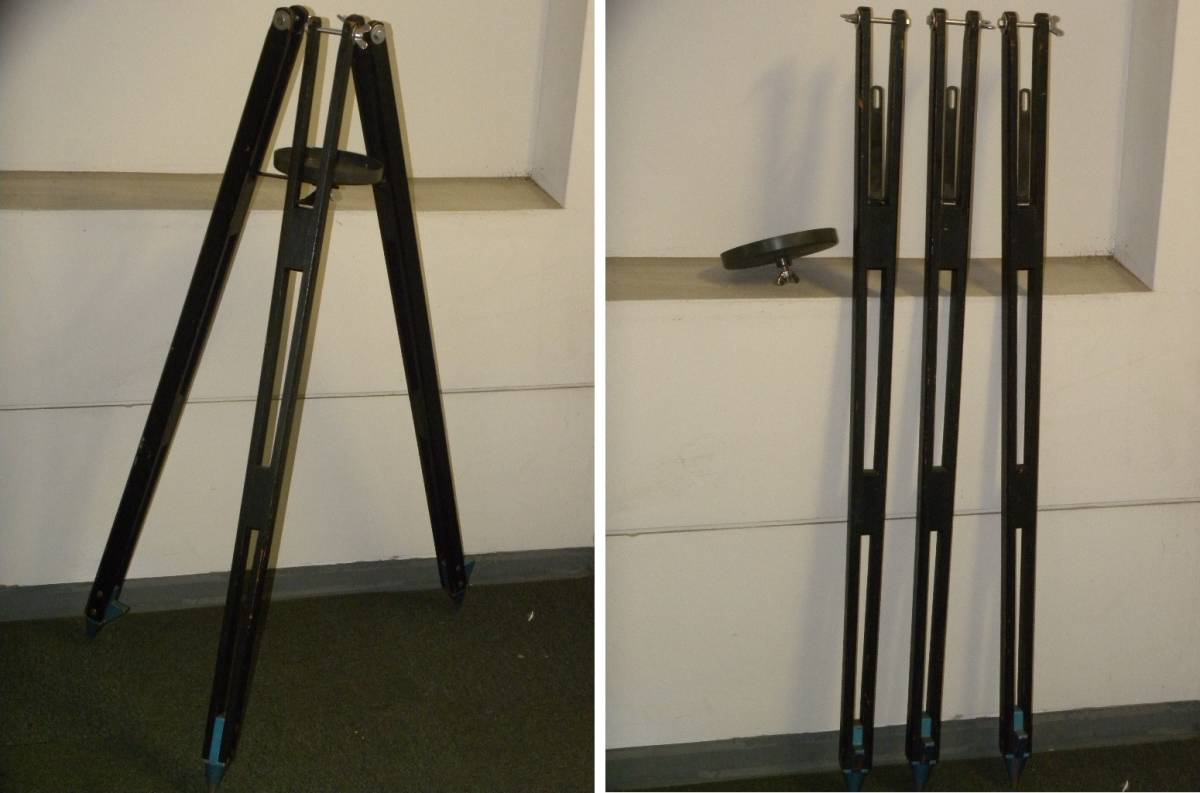 【五藤光学研究所】Mark-X EQUATORIAL 天体望遠鏡 8cm赤道儀 2枚玉セミアポクロマート 一式まとめてセット SL-5 SLIK TRIPOD 雲台 現状品_9