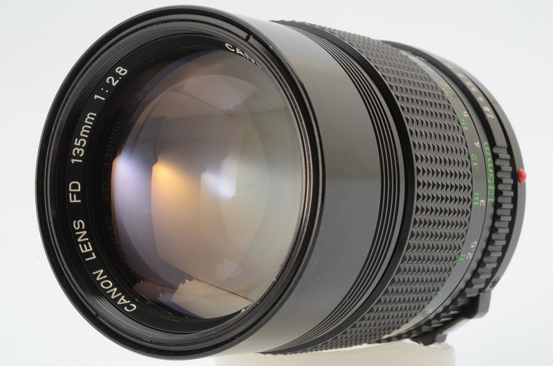 ☆正常撮影可能☆ Canon New FD 135mm F2.8 キャノン キヤノン 単焦点