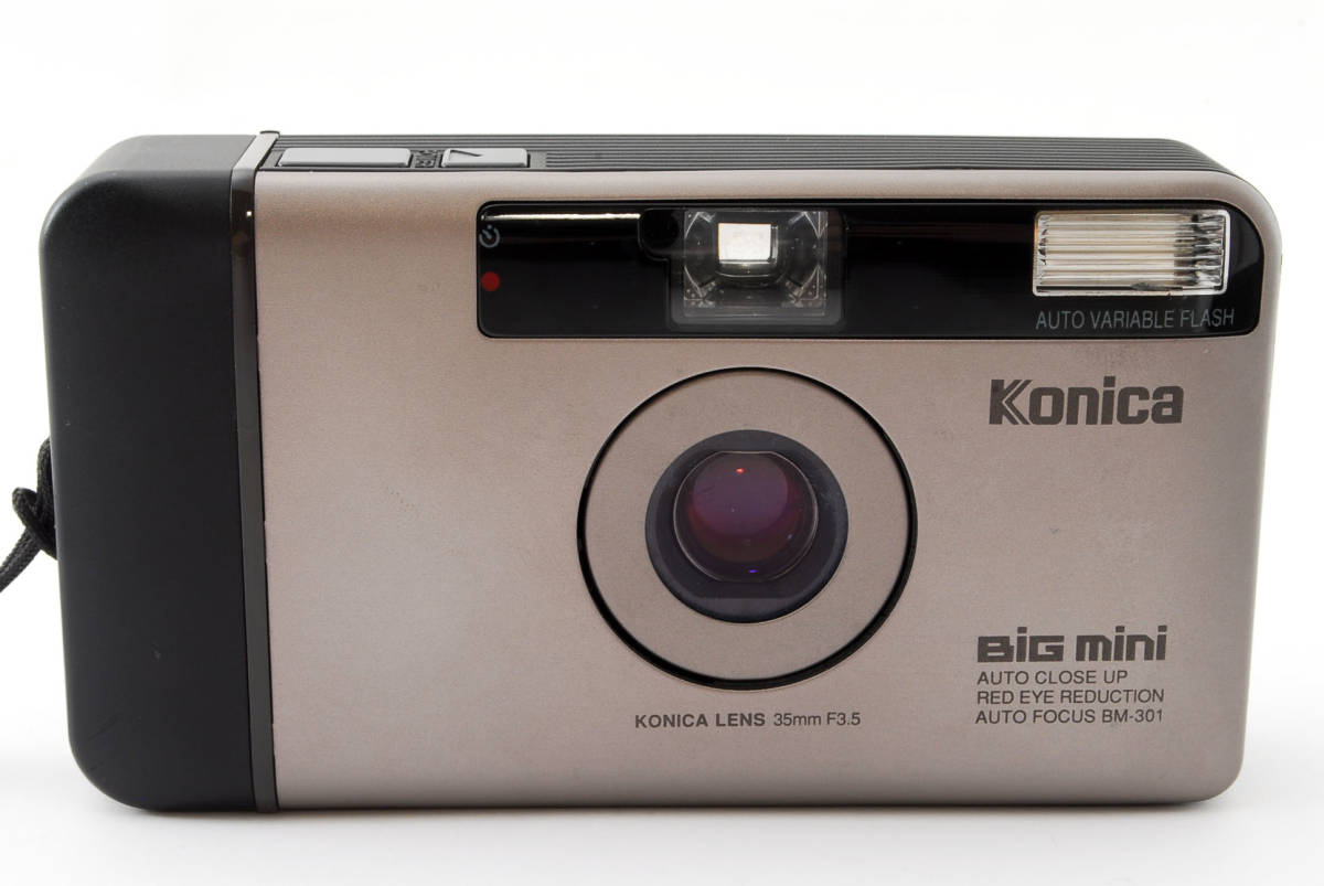 konica Big mini bm-301 動作確認済 本体のみ 動作確認済 Konica
