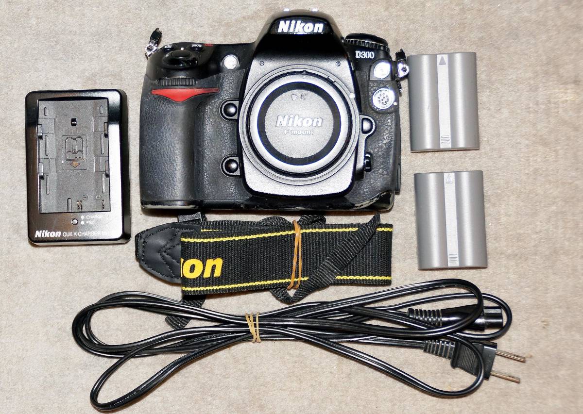 Nikon D300 ボディ ジャンク 赤字超特価，安い 動作品 ニコンD300 ボディ ジャンク