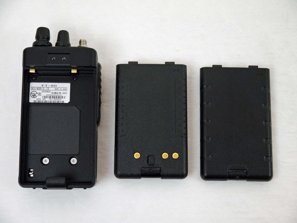 ☆ジャンク品☆STANDARD FMデュアルバンドトランシーバー FT-60 YAESU