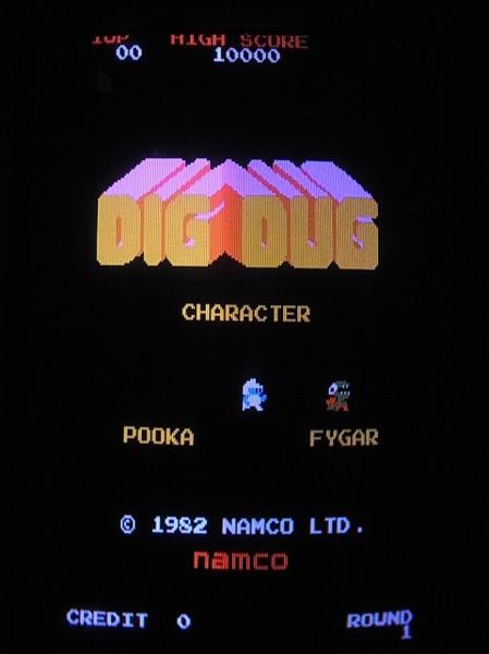 缶バッジ ナムコ ディグダグ2枚セット ナムコ 学研 DigDug ディグダグ