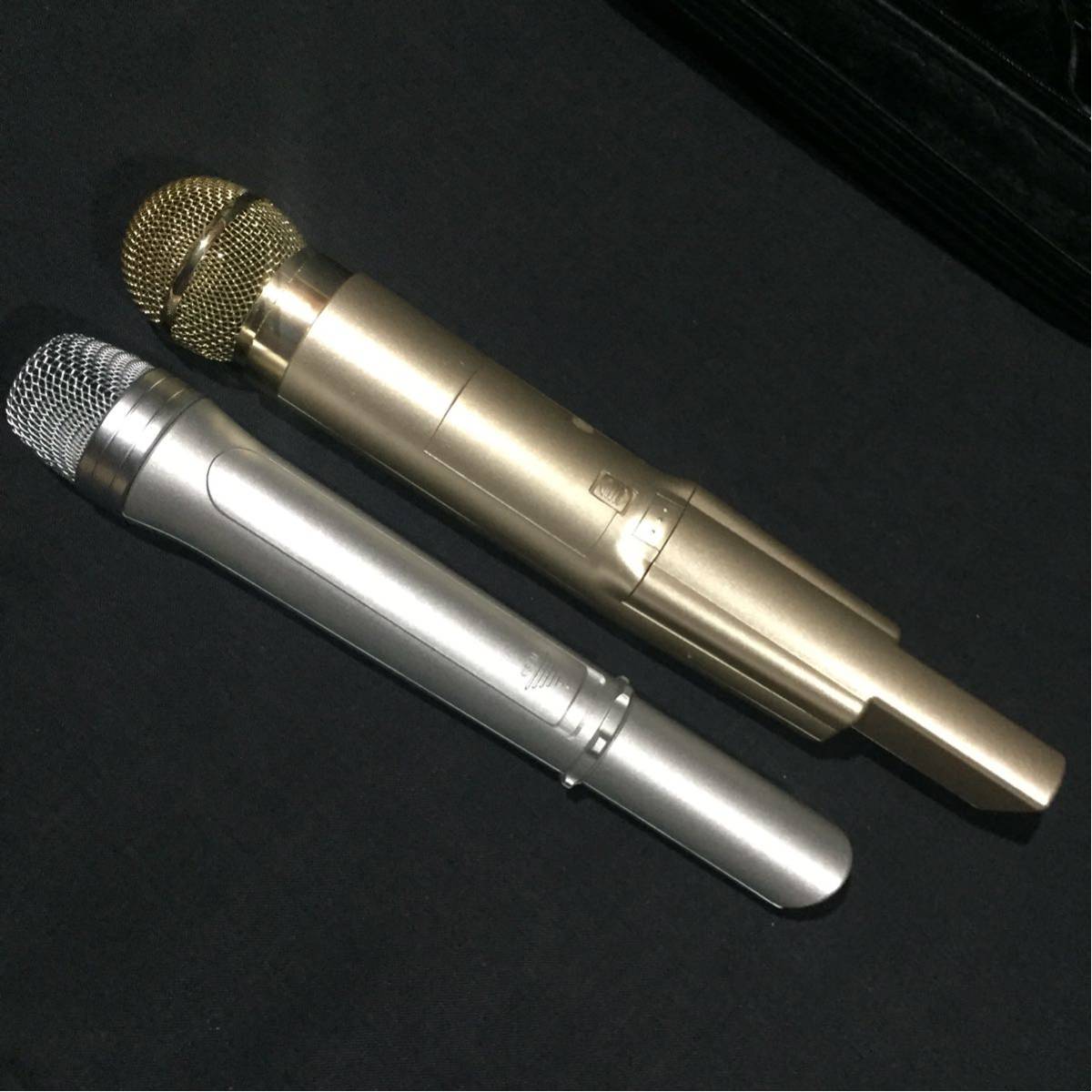 未使用品 ON STAGE オンステージ ペアマイク Z-PKD100 G) パーソナルカラオケ オンステージ 専用ペアマイク付き Z-PK700 & Z