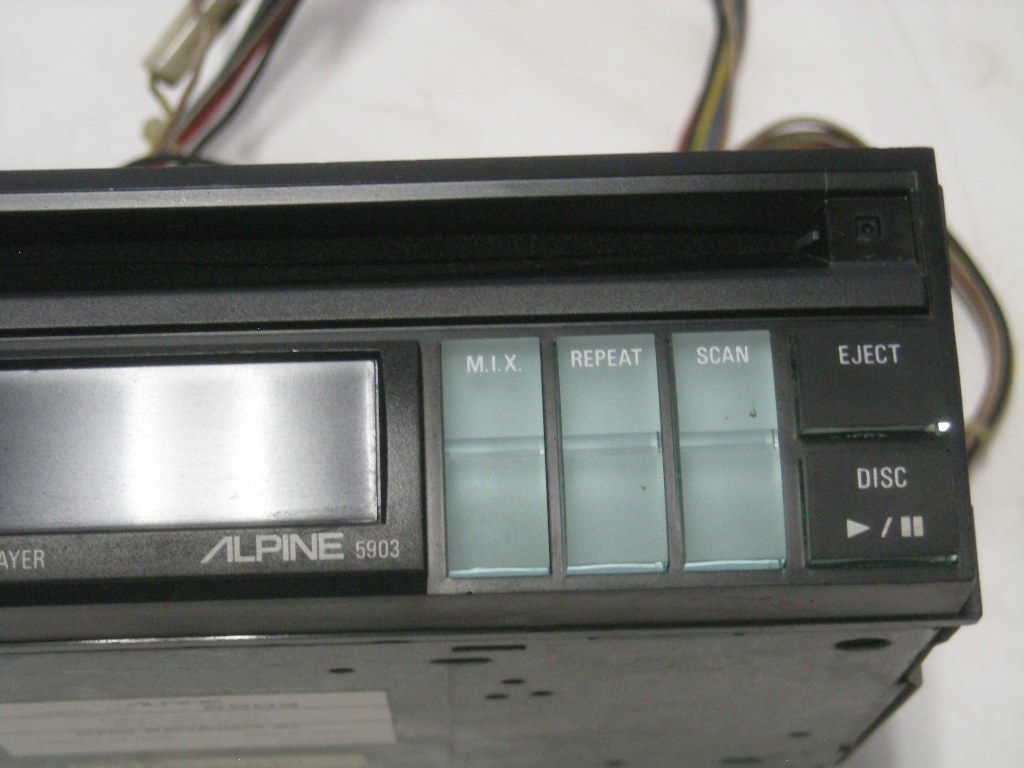 ALPINE アルパイン 5903 CDプレーヤー