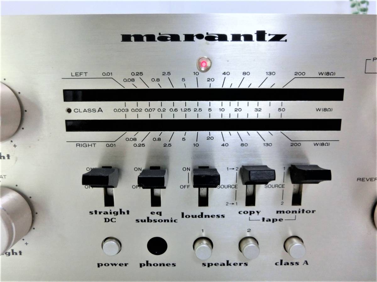 j269 ☆ marantz/マランツ PM-5 プリメインアンプ 通電確認済み 難有り